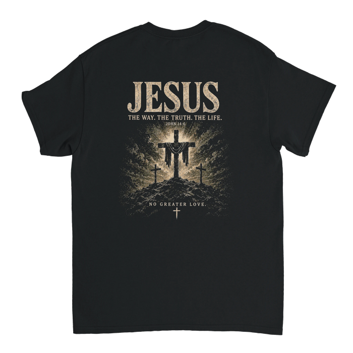 Jesus the WAY. the TRUTH. the LIFE| 4JC Christian Streetwear