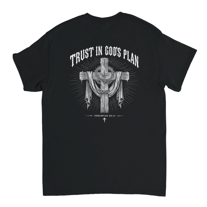 Trust in God's Plan (Black) | 4JC Christian Streetwear